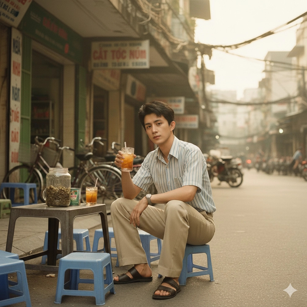 Quay về Sài Gòn "hồi đó" chỉ với 1 câu lệnh Gemini!