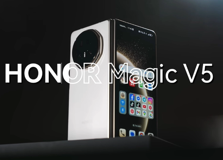 Review HONOR Magic V5: Thiết kế gập mỏng nhất thế giới?