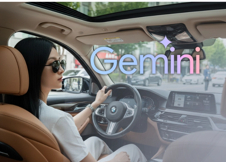 "Tậu" ngay xe BMW chỉ với 1 câu lệnh Gemini AI