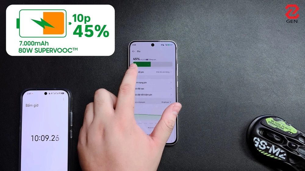 Test pin OPPO A6 Pro: Máy phổ thông nhưng pin "khủng long"