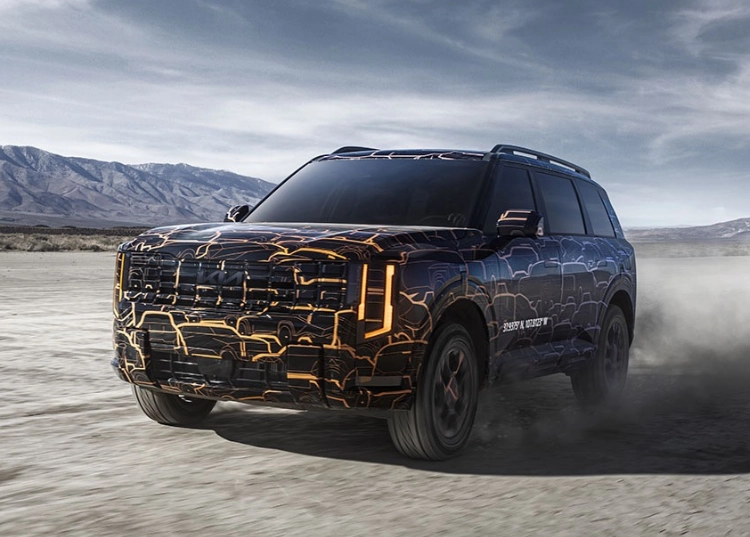 KIA Telluride 2027 lộ diện: Cơ bắp và mạnh mẽ