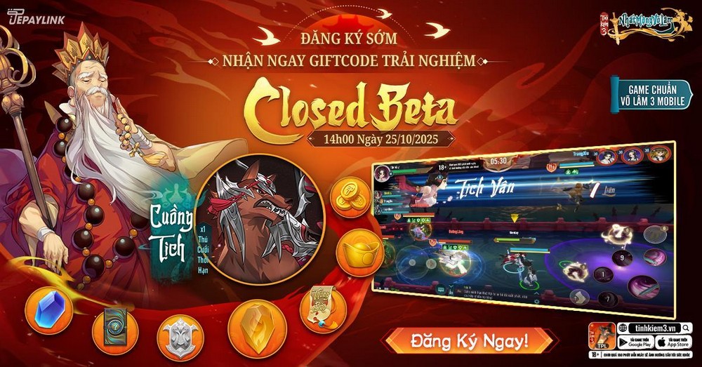 Tình Kiếm 3: Mở lối Võ Lâm theo cách của riêng bạn