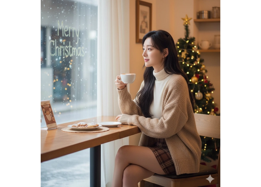Trend AI chụp ảnh Giáng Sinh chỉ bằng 1 câu lệnh