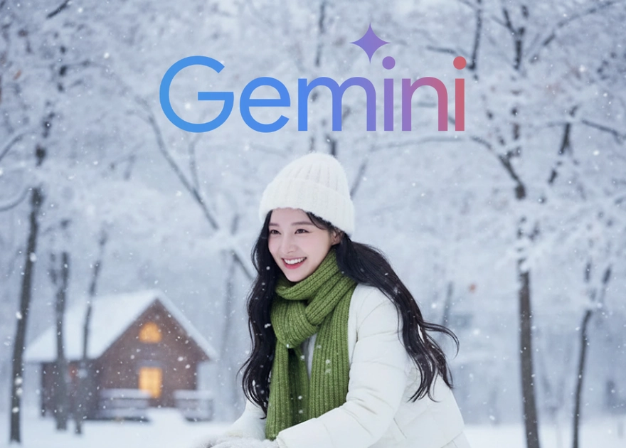 Trend AI chụp ảnh Giáng Sinh chỉ bằng 1 câu lệnh