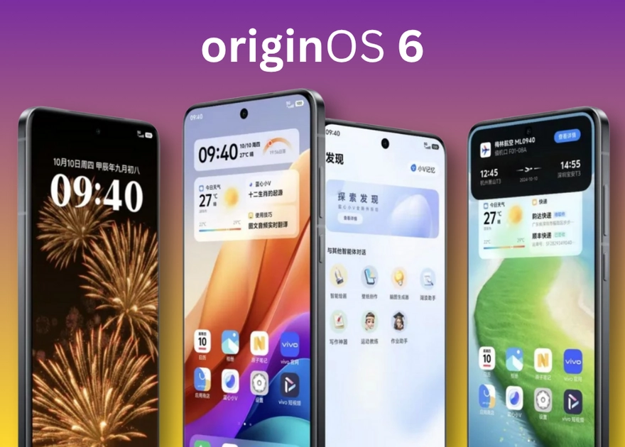 vivo ra mắt OriginOS 6 với giao diện “Liquid Design” mới