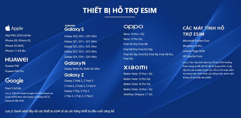 Hòa mạng tại nhà cùng eSIM VinaPhone