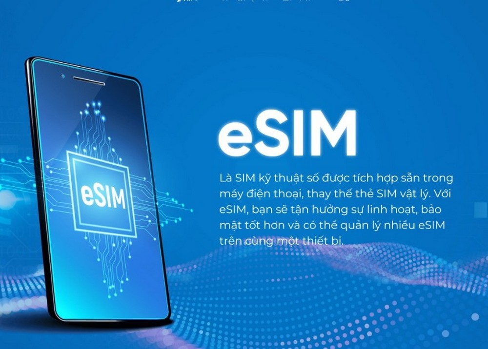 Trải nghiệm đổi eSIM ngay tại nhà cùng VinaPhone