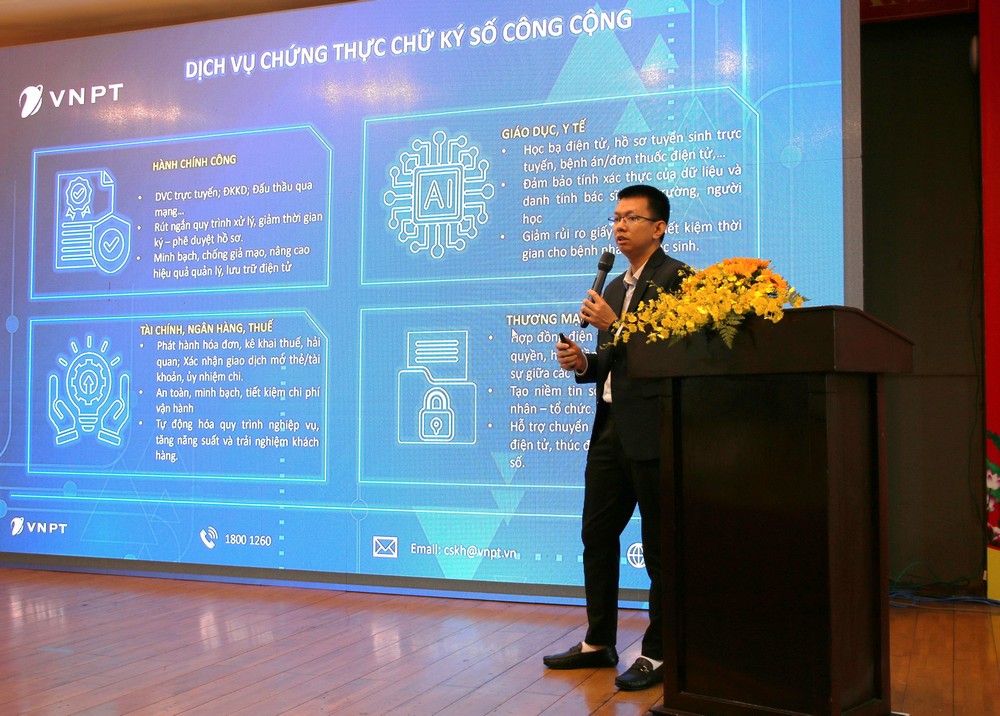 Giao dịch điện tử an toàn với hệ sinh thái dịch vụ VNPT