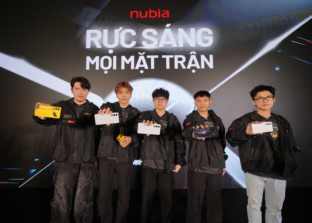 ZTE ra mắt nubia NEO 3 GT 5G trắng, tái hợp Saigon Phantom