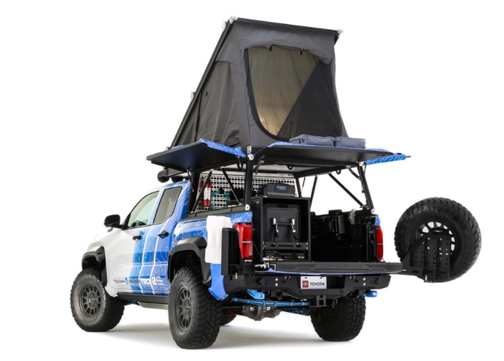 Toyota giới thiệu xe bán tải đầu tiên chạy bằng hydro