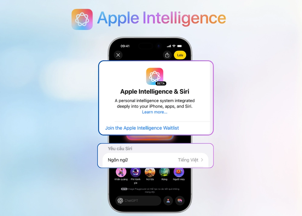 Apple Intelligence chính thức hỗ trợ tiếng Việt