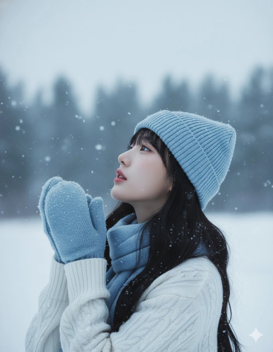 Cách tạo ảnh mùa đông tuyết trắng siêu thật bằng Gemini AI