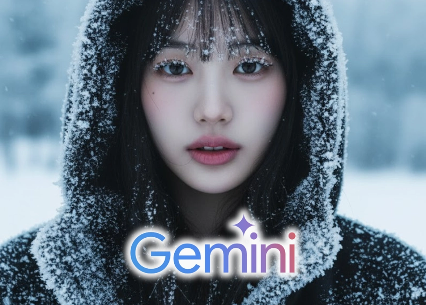Cách tạo ảnh mùa đông tuyết trắng siêu thật bằng Gemini AI