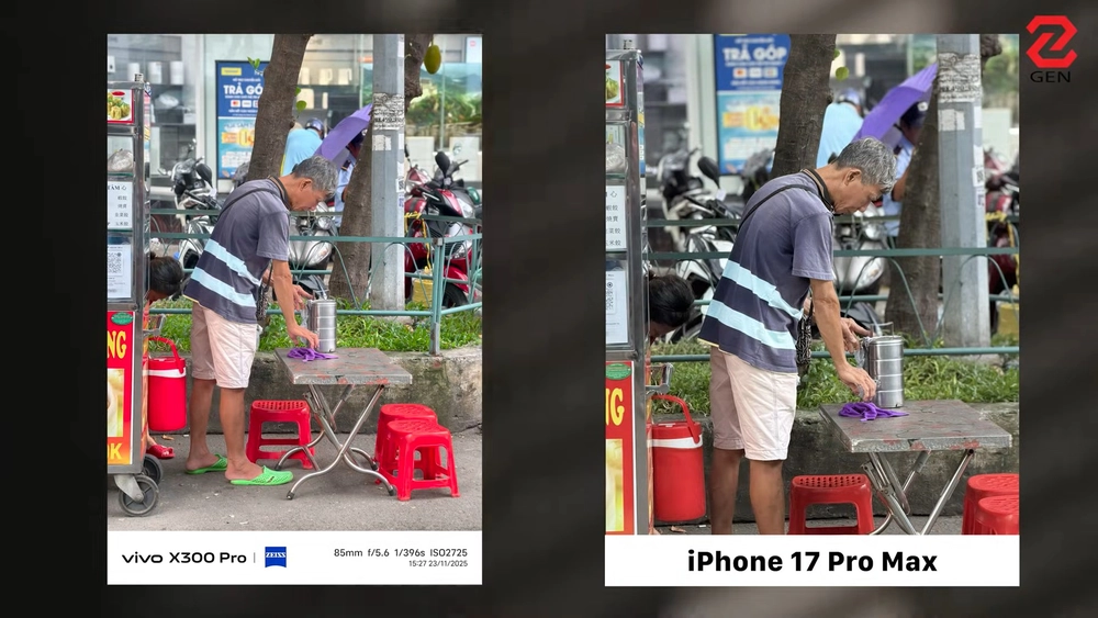 Camera của iPhone 17 Pro Max và vivo X300 Pro: Ai hơn ai?