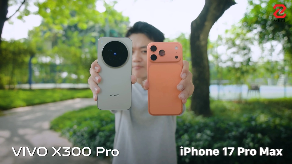 Camera của iPhone 17 Pro Max và vivo X300 Pro: Ai hơn ai?