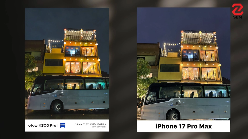 Camera của iPhone 17 Pro Max và vivo X300 Pro: Ai hơn ai?