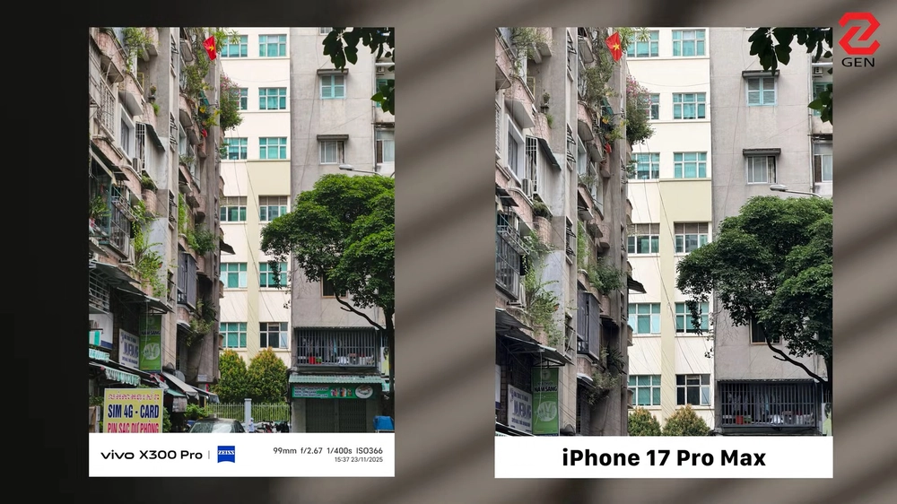 Camera của iPhone 17 Pro Max và vivo X300 Pro: Ai hơn ai?