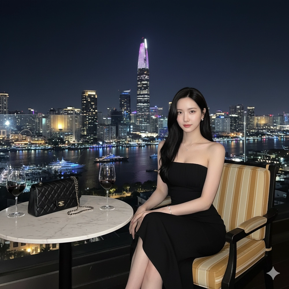 Checkin sang chảnh view Landmark 81 "triệu đô" với Gemini