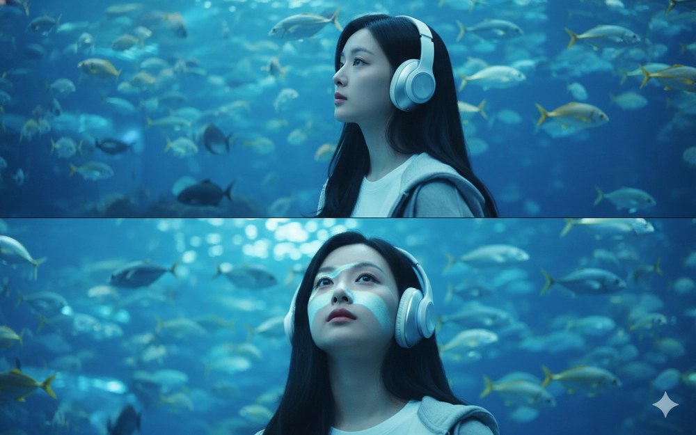 Chụp ảnh đi thủy cung quá dễ với Gemini AI!