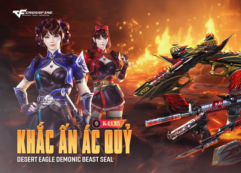 Crossfire khởi động mùa sale lớn nhất năm với Khắc Ấn Ác Quỷ và giảm giá Balo