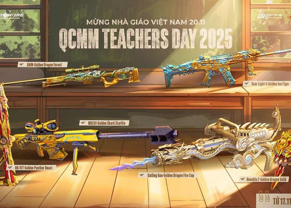 Crossfire mừng ngày nhà giáo với QCMM Teacher Day A & B