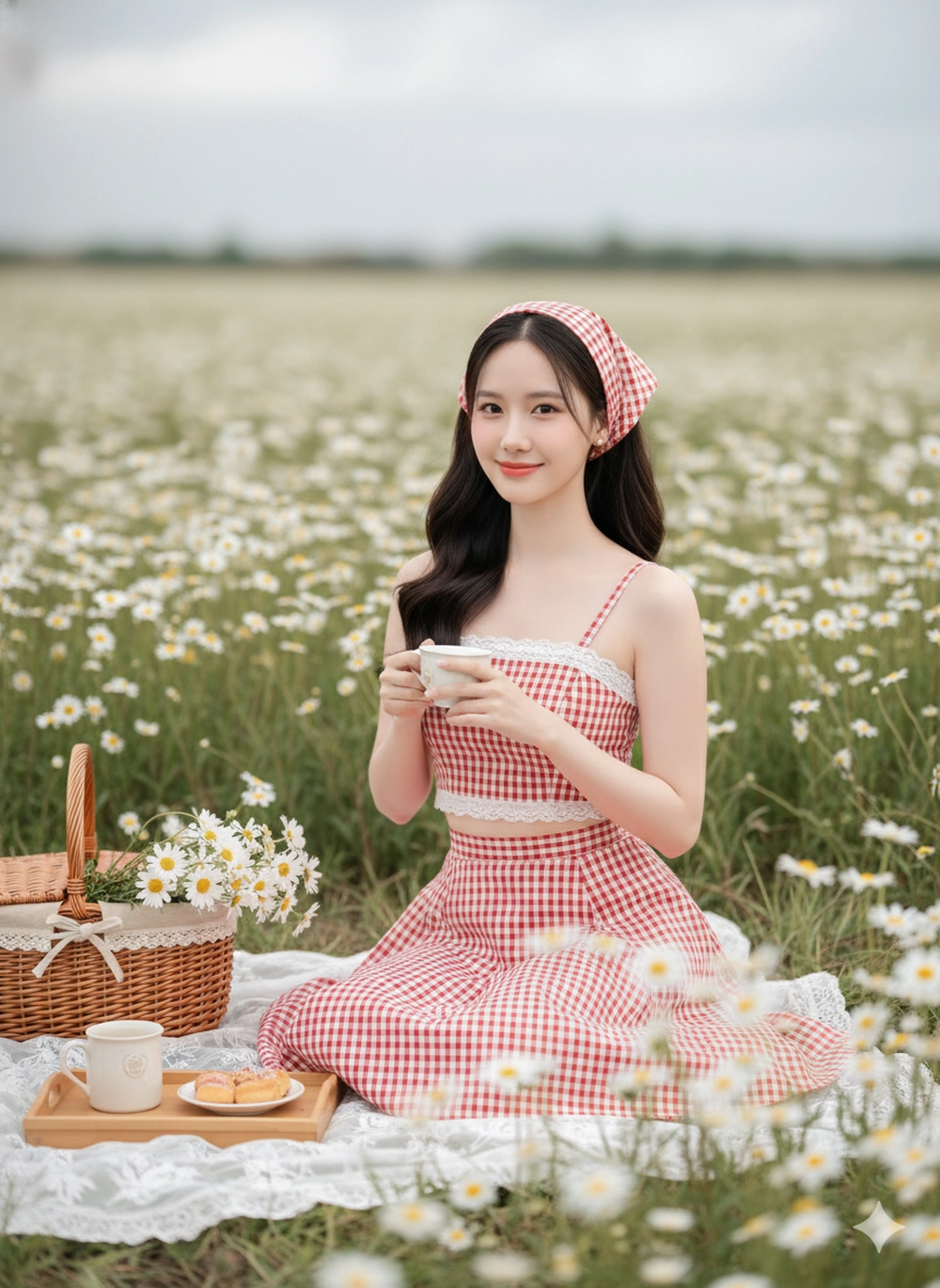 Bắt trend đi dã ngoại pinic chuẩn Hàn với Gemini AI