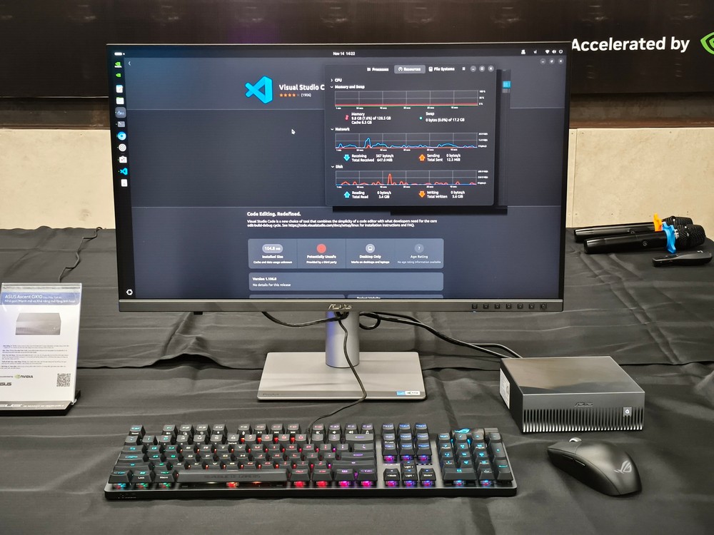 ASUS Ascent GX10 mở kỷ nguyên AI cấp doanh nghiệp 4 ASUS Ascent GX10 mở kỷ nguyên AI cấp doanh nghiệp