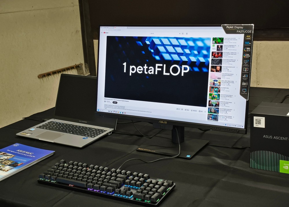Ra mắt siêu máy tính ASUS Ascent GX10
