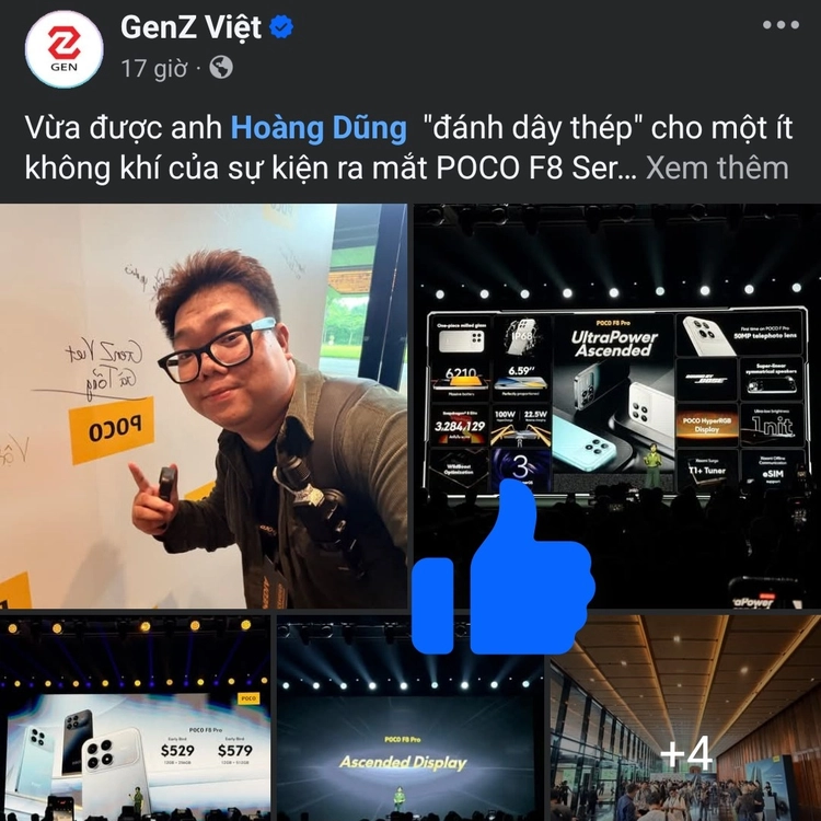 Facebook "copy" tính năng douple tap để thả like của TikTok