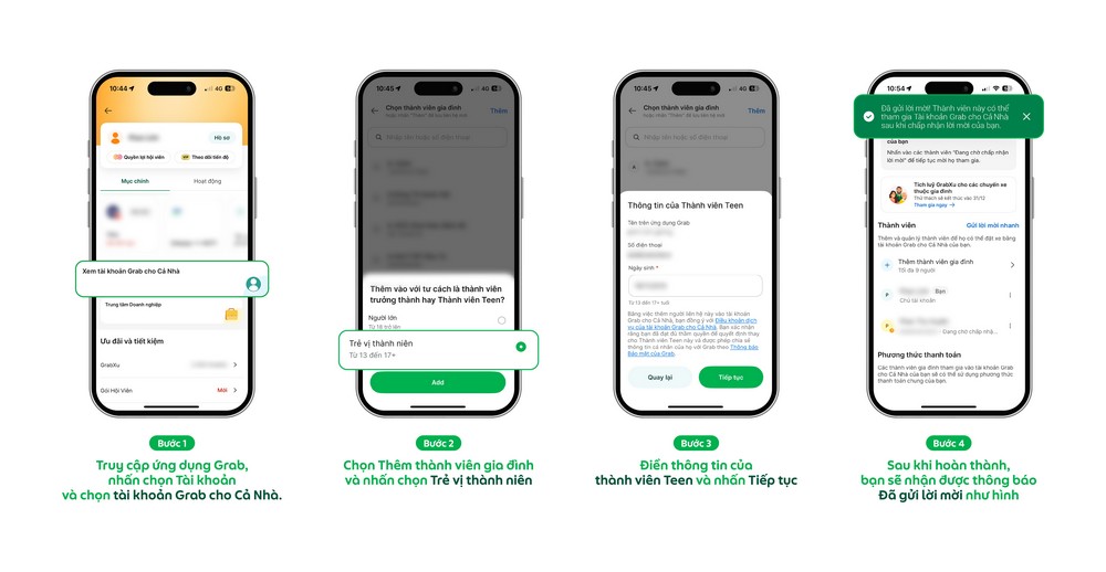 Grab mở rộng phục vụ nhóm người dùng tuổi teen