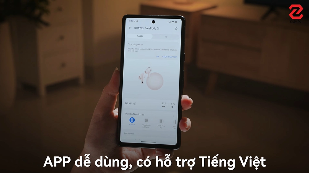 HUAWEI FreeBuds 7i: "Quái vật" tí hon, chống ồn "hủy diệt"