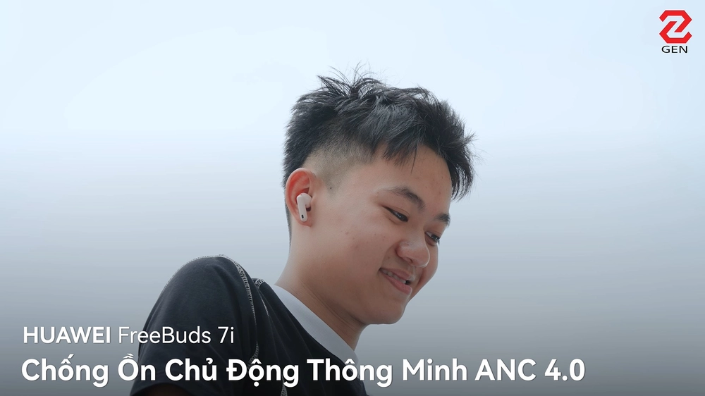 HUAWEI FreeBuds 7i: "Quái vật" tí hon, chống ồn "hủy diệt"