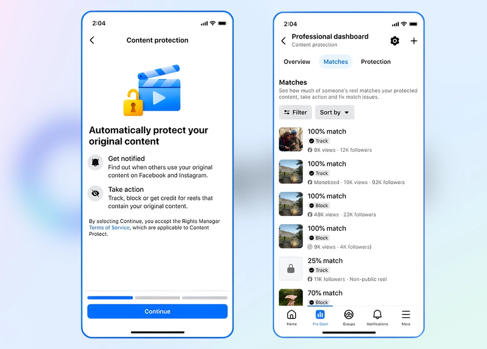 Meta ra mắt tính năng mới chặn "chôm" Video Reels