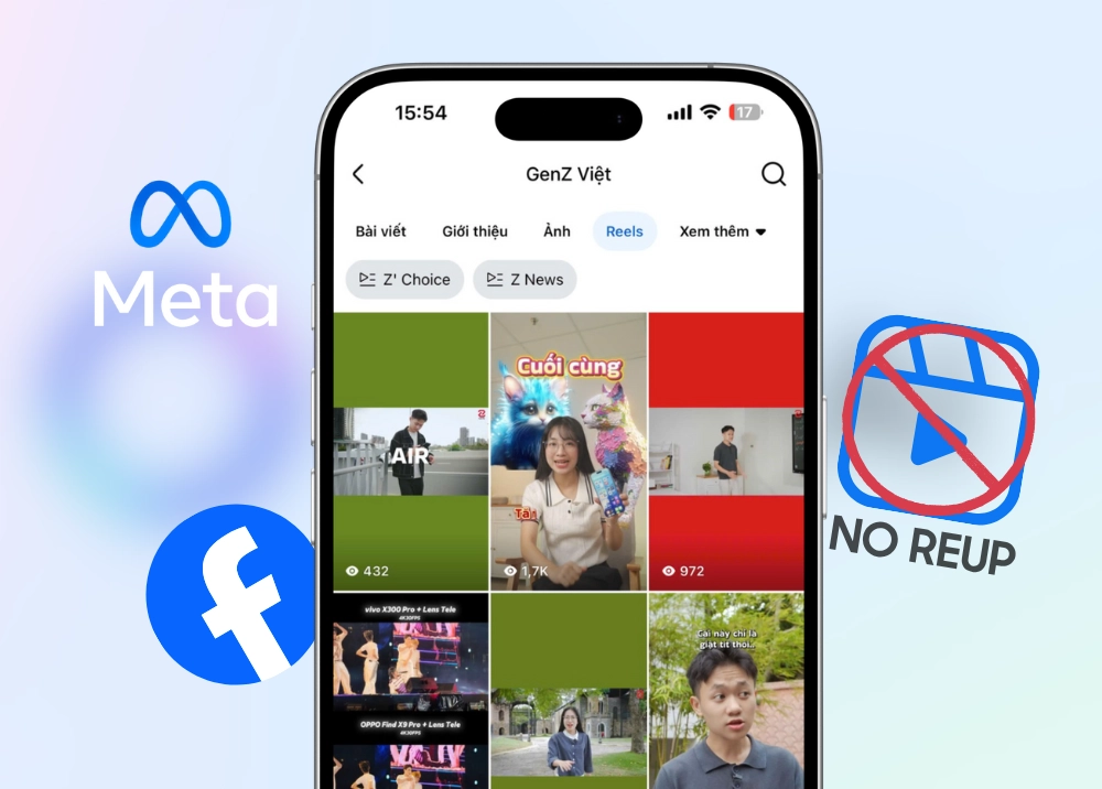 Meta ra mắt tính năng mới chặn "ăn cắp" Video Reels