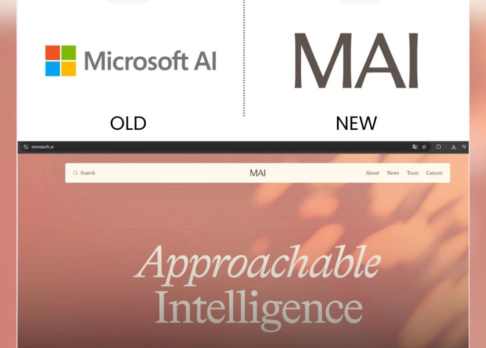 Microsoft AI đổi tên "MAI", tham vọng tự chủ công nghệ AI