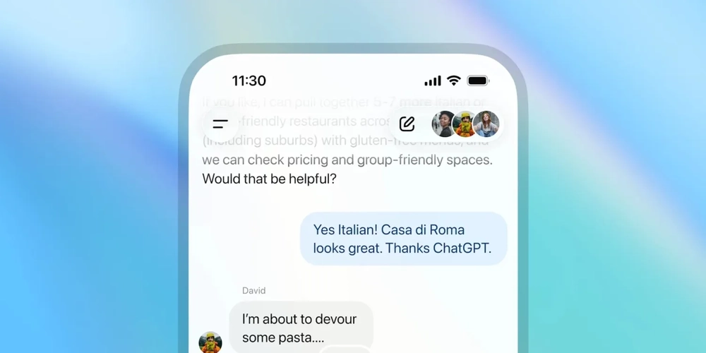 OpenAI ra mắt tính năng trò chuyện nhóm trên ChatGPT