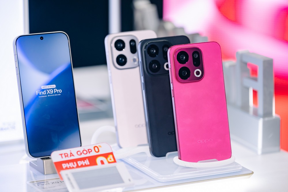 Doanh số OPPO Find X9 Series gấp 5 lần so với thế hệ tiền nhiệm