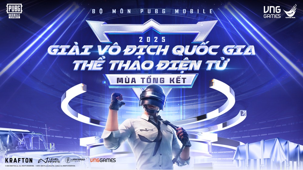 PUBG Mobile: Mùa Tổng Kết Giải Vô địch Quốc gia Thể thao điện tử 2025 sắp diễn ra