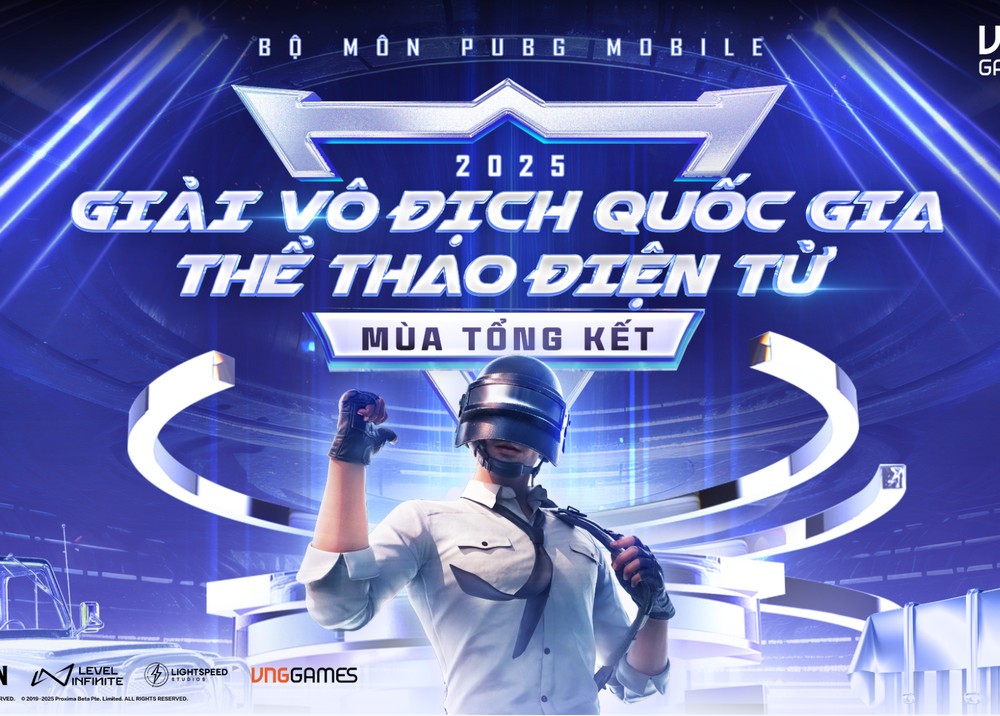 PUBG Mobile: Mùa Tổng Kết Giải Vô địch Quốc gia Thể thao điện tử 2025 sắp diễn ra