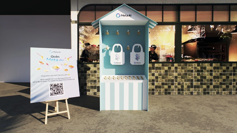 "Quán Meta AI": Khi ẩm thực AI bước ra đời thực tại Sài Gòn