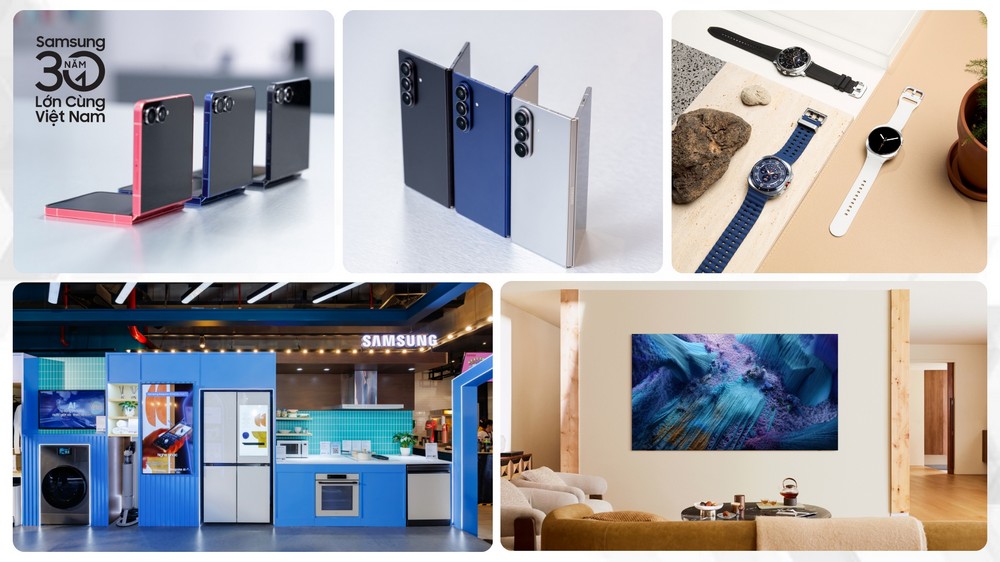 Samsung kỷ niệm 30 năm đồng hành cùng Việt Nam