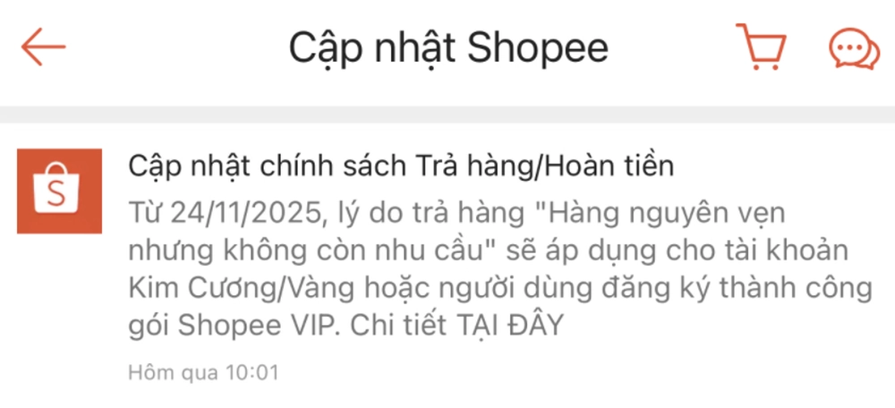 Shopee siết chính sách hoàn trả hàng, người mua "than trời"