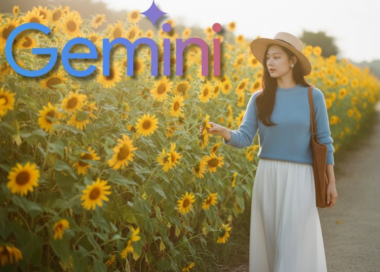 Tạo ảnh check-in hoa dã quỳ Đà Lạt lung linh bằng Gemini AI