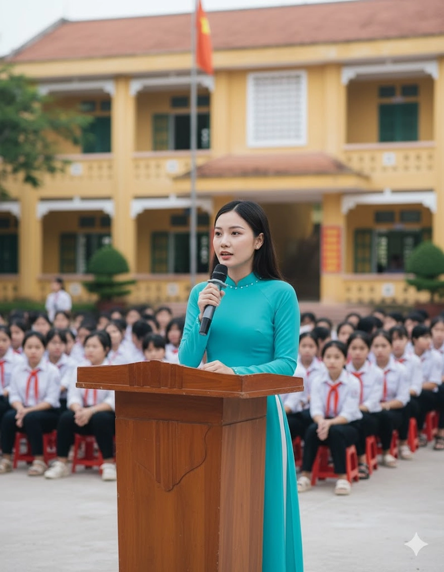 Tạo ảnh chúc mừng 20/11 bằng AI tri ân cô giáo Việt