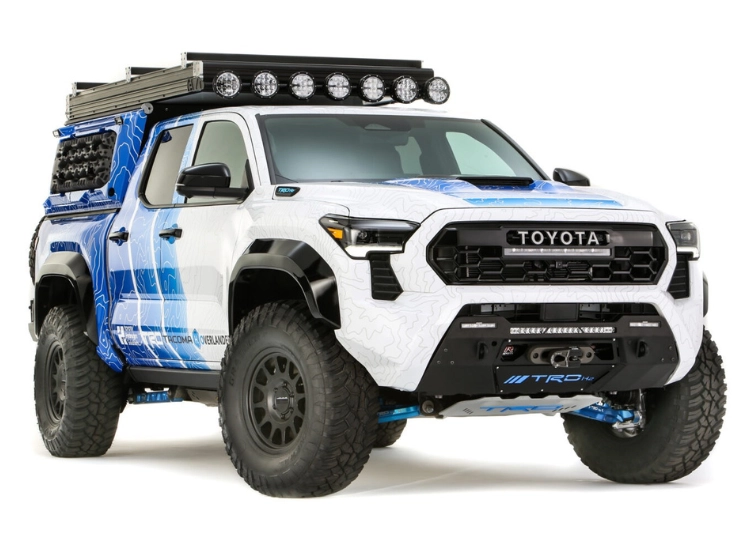 Toyota giới thiệu xe bán tải đầu tiên chạy bằng hydro