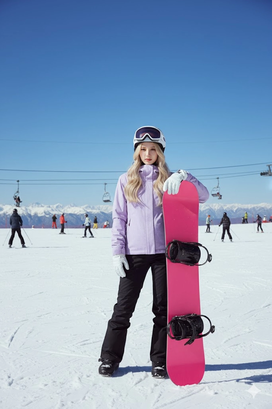 Tổng hợp câu lệnh tạo ảnh check-in mùa đông tuyết trắng