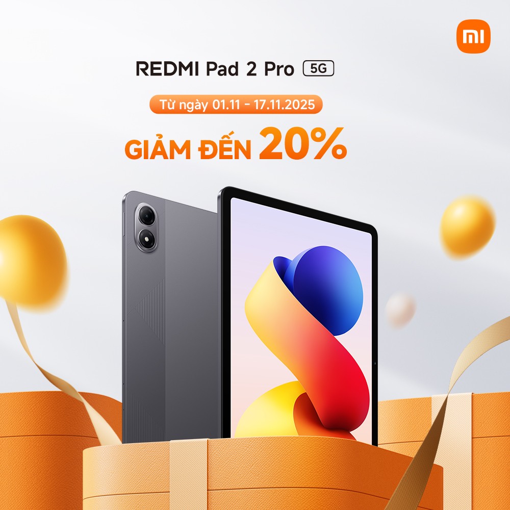 Xiaomi 11.11 Mega Sale: Giảm sốc kèm quà tặng hấp dẫn