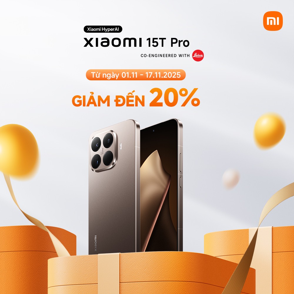 Xiaomi 11.11 Mega Sale: Giảm sốc kèm quà tặng hấp dẫn