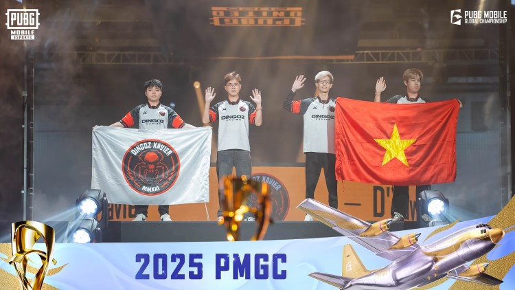 PMGC 2025 vô địch