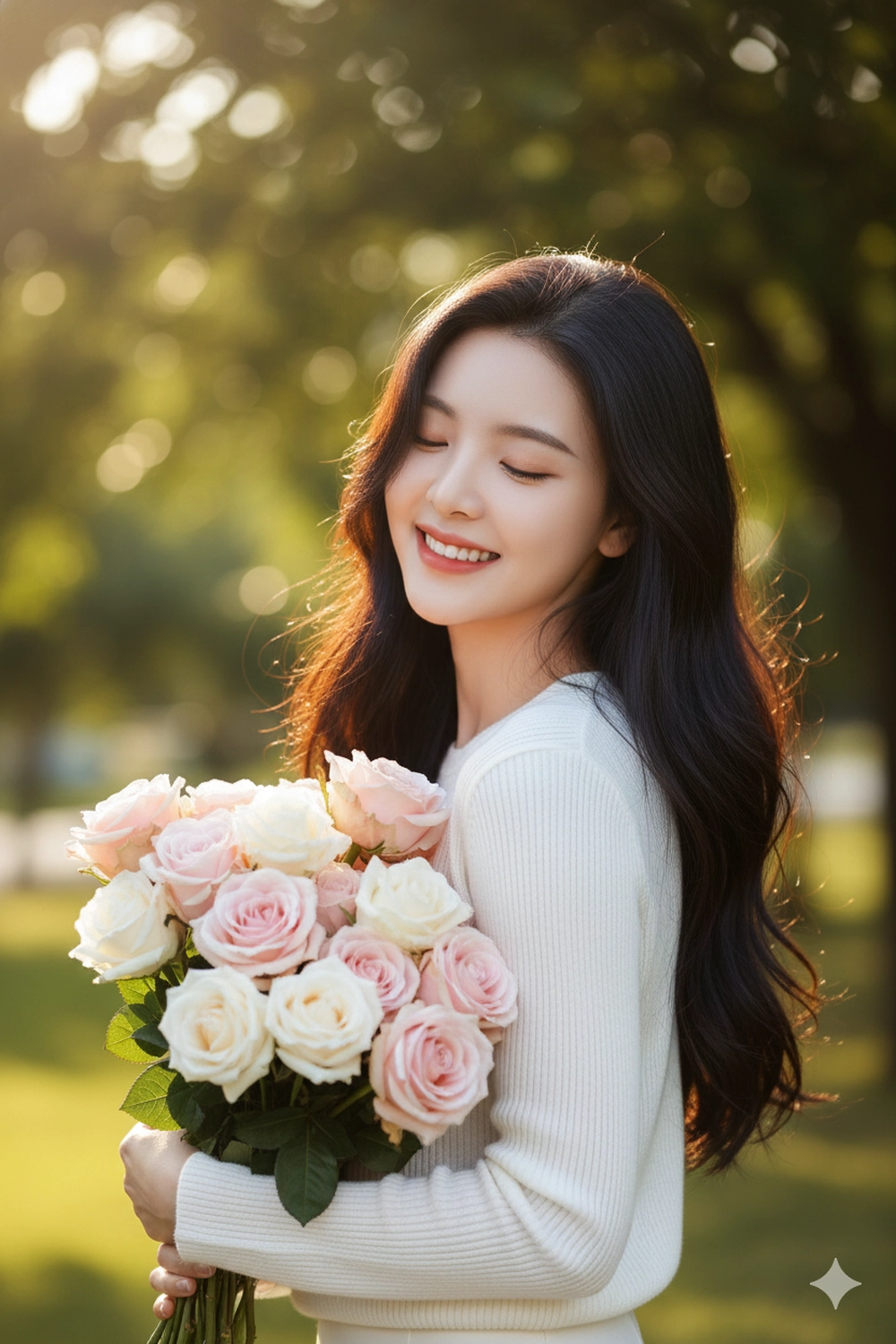 Bộ lệnh AI Gemini tạo ảnh nàng thơ đẹp "hút hồn"